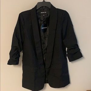 🆕 Ruched Sleeve Blazer Jacket